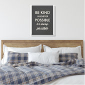 zwart wees vriendelijk wanneer mogelijk afdrukken (Insitu (Slaapkamer))