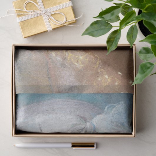 zwart werkblad tissuepapier (Geschenk)