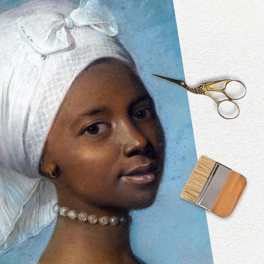  zwart werkblad tissuepapier