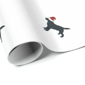 Zwart werkpapier voor kerstmanden cadeaupapier (Rol Hoek)