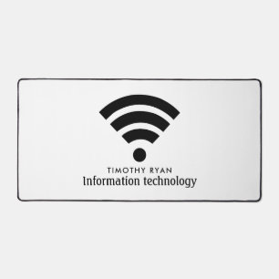 Zwart Wi-Fi Logo, Informatie Technologie, Computer Bureaumat