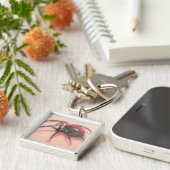 ZWART WIDOW SLEUTELHANGER (Zijkant)