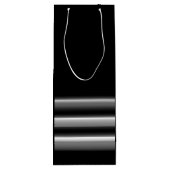 Zwart Wijn Cadeautas (Achterkant)