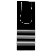 Zwart Wijn Cadeautas (Voorkant)