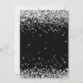 Zwart-wit 12e verjaardag kaart (Achterkant)