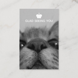 Zwart&Wit 17yro kat Blank Visitekaartje