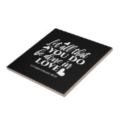 Zwart-wit 1 Korintiërs 16:14 Bijbelvers Kunst Tegeltje (Zijkant)