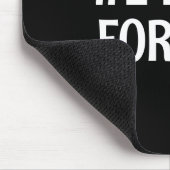 Zwart-wit #1 Papa Forever Vaderdag Gift Muismat (Hoek)