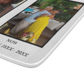 Zwart-wit 2 foto collage Jubileum Snijplank (Hoek)