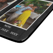 Zwart-wit 2 foto collage Jubileum Snijplank (Hoek)
