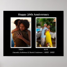 Zwart-wit 2 Fotocollage Jubileum