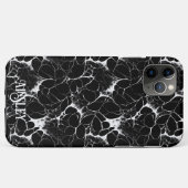 Zwart-wit 3D Spiderweb Abstract Halloween Case-Mate iPhone Case (Achterkant (horizontaal))