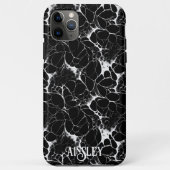 Zwart-wit 3D Spiderweb Abstract Halloween Case-Mate iPhone Case (Achterkant)