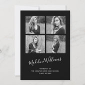 Zwart-wit 4 Aankondiging van het Foto Afstuderen (Voorkant)