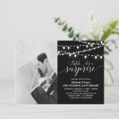 Zwart & Wit 50ste foto huwelijksjubileum Kaart (Staand voorkant)