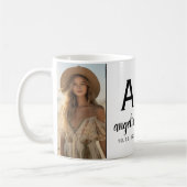 Zwart Wit - 5 Fotocollage - Mod Monogram Koffiemok (Links)