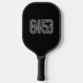 Zwart & Wit 6453 Pickleball Paddle (Achterkant)