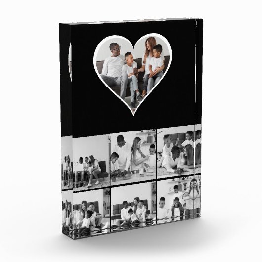 Zwart-wit 7 foto collage (Links)