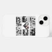 Zwart-wit 7 foto collage Case-Mate iPhone case (Achterkant (horizontaal))