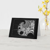 Zwart & Wit 7 (Ginger Rogers) Kaart (Gele Bloem)