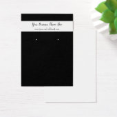 Zwart wit, aangepast Visitekaartje (Bureau)