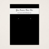 Zwart wit, aangepast Visitekaartje (Voorkant)