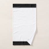 Zwart & Wit Aangepast Yin Yang Bad Handdoek (Handdoek)