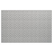 Zwart-wit abstract bloemmotief stof (Yard (91,4 cm))