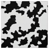 Zwart-wit Abstract camouflagepatroon Stof (Swatch)