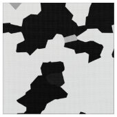 Zwart-wit Abstract camouflagepatroon Stof (Close Up)