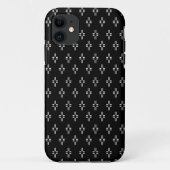 Zwart-wit Abstract Case-Mate iPhone Case (Achterkant)