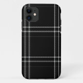 Zwart-wit Abstract Case-Mate iPhone Case (Achterkant)