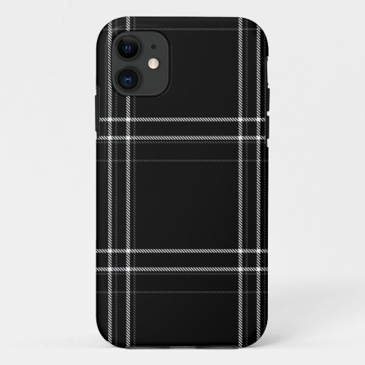 Zwart-wit Abstract Case-Mate iPhone Case (Achterkant)