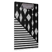 Zwart-wit, abstract, geometrisch, eenvoudig, scann klembord (Rechts)