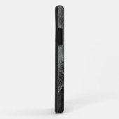 Zwart wit abstract modern schilderpenseel Case-Mate iPhone case (Achterkant/rechts)