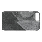 Zwart wit abstract modern schilderpenseel Case-Mate iPhone case (Achterkant (Horizontaal))