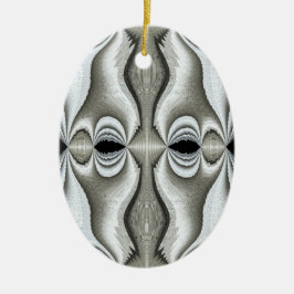 Zwart-wit Abstract Ornament 2