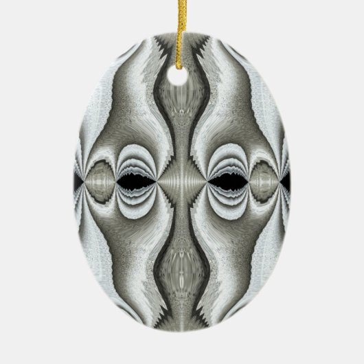 Zwart-wit Abstract Ornament 2 (Voorkant)