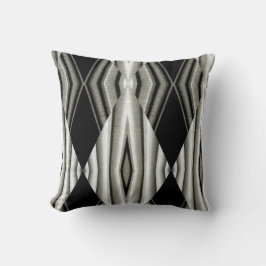 Zwart-wit Abstract Sierkussen