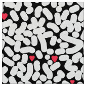 Zwart wit abstract stof (Close Up)