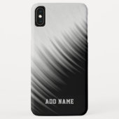 Zwart-wit Abstract strips Case-Mate iPhone Case (Achterkant)
