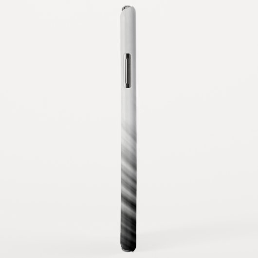 Zwart-wit Abstract strips Case-Mate iPhone Case (Achterkant/rechts)