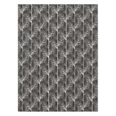 Zwart-wit abstract tafelkleed (Voorkant)