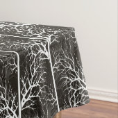 Zwart-wit abstract tafelkleed (Voorbeeld)