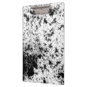 Zwart-wit Abstract vuil "wolken" formatie Klembord (Links)