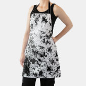 Zwart-wit Abstract vuil "wolken" formatie Schort (Insitu)