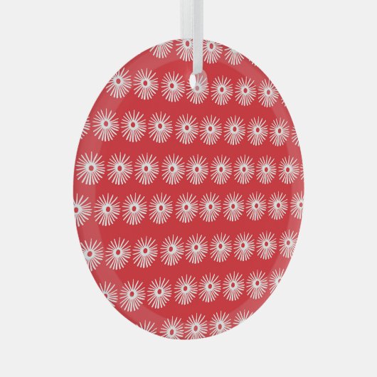 Zwart wit, abstracte bloementextuur. glas ornament (Voorkant Rechts)