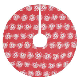 Zwart wit, abstracte bloementextuur. kerstboom rok