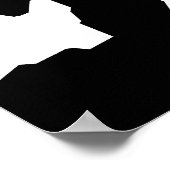 Zwart-wit Abstracte camouflage downloaden en Poster (Hoek)