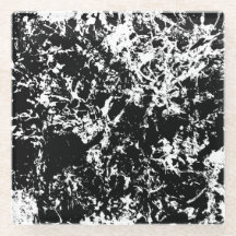 Zwart-wit Abstracte ijsvorming